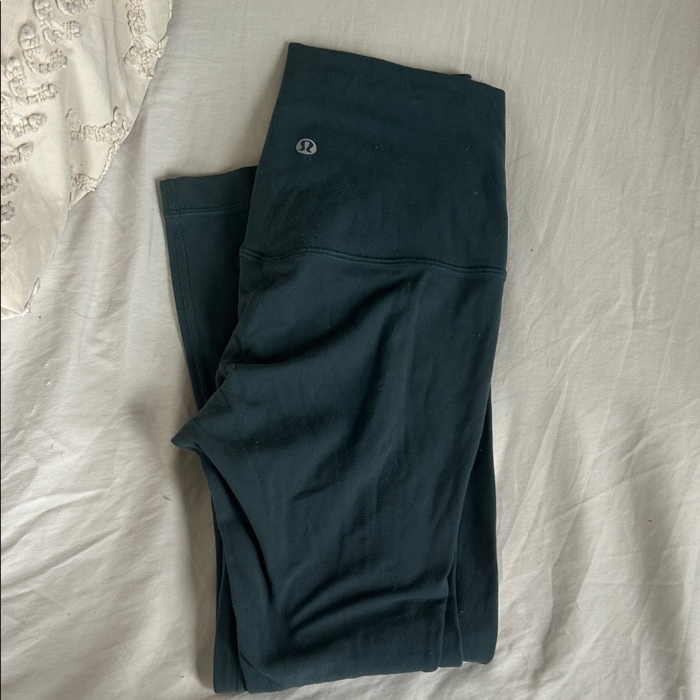 Lululemon dark green Leggings